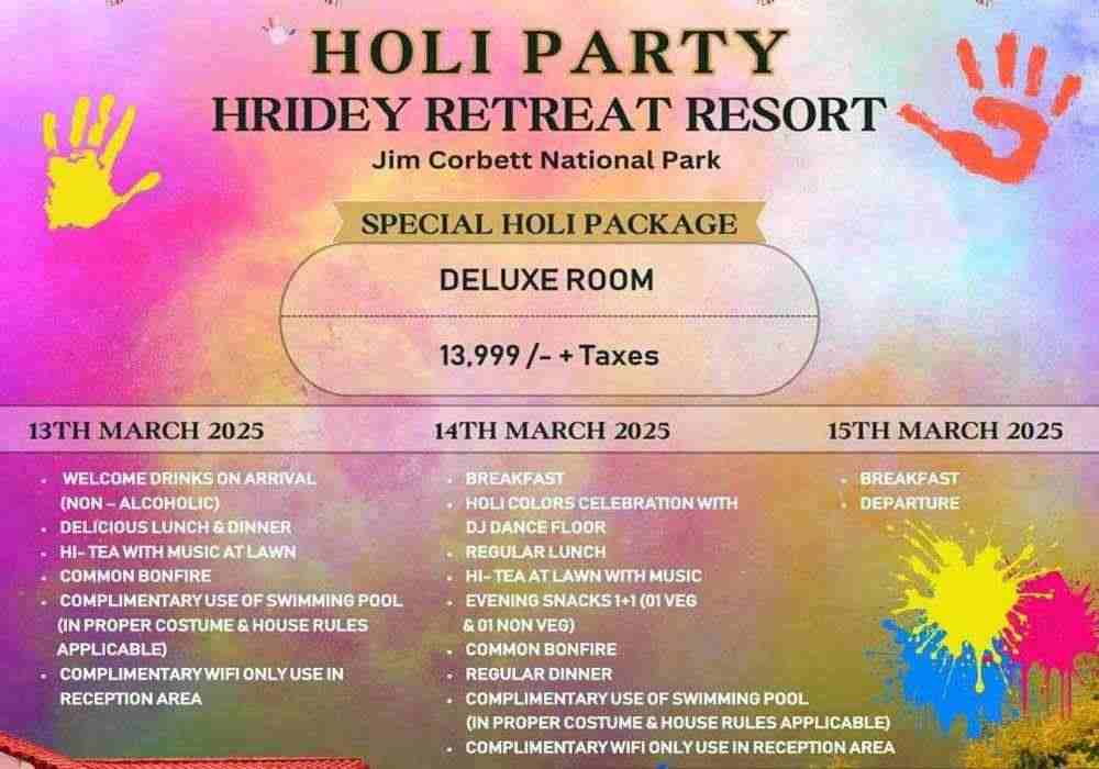 Corbett Holi Packages